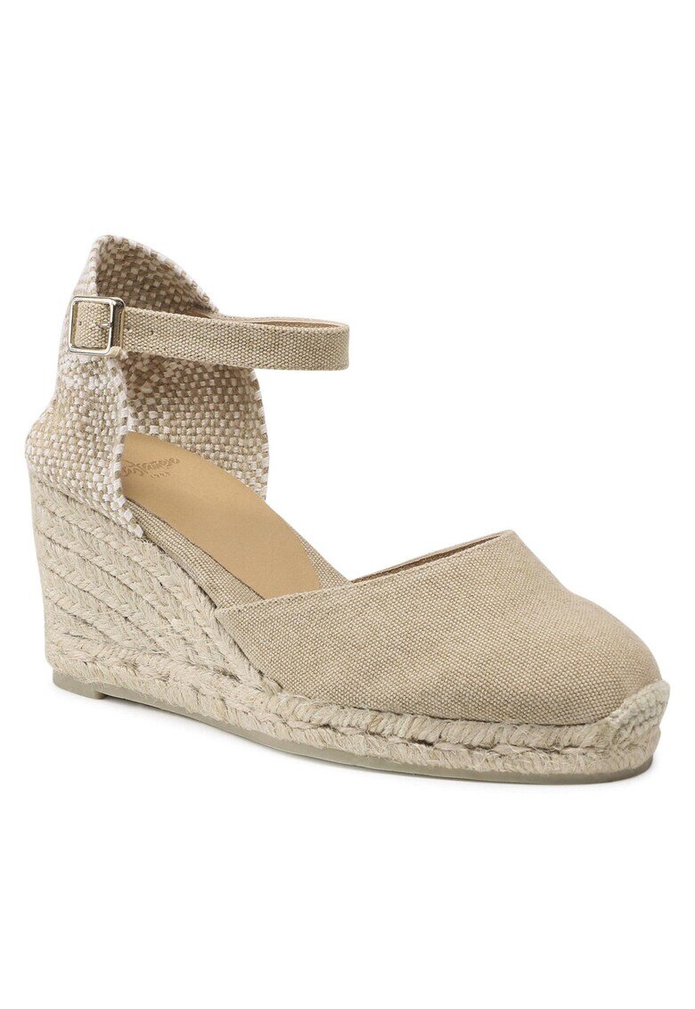 Castañer Espadrile dama 21655 - Textil - Bej
