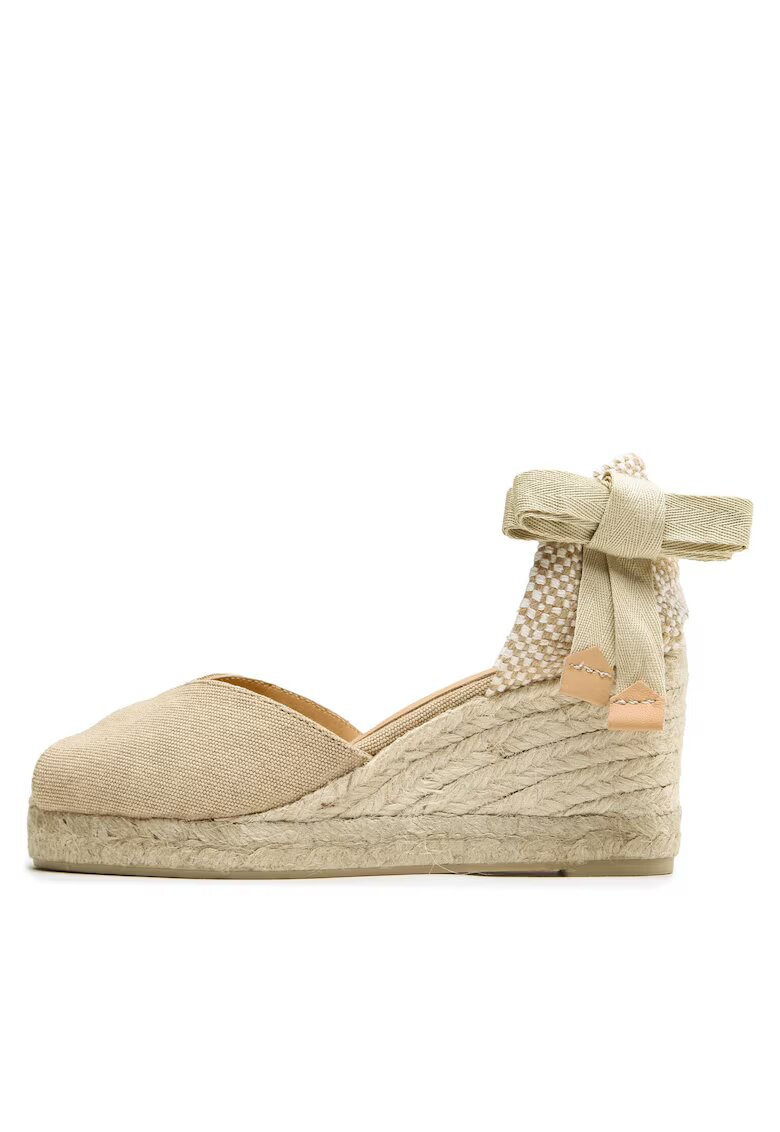 Castañer Espadrile dama 23003 - Piele naturala - Bej