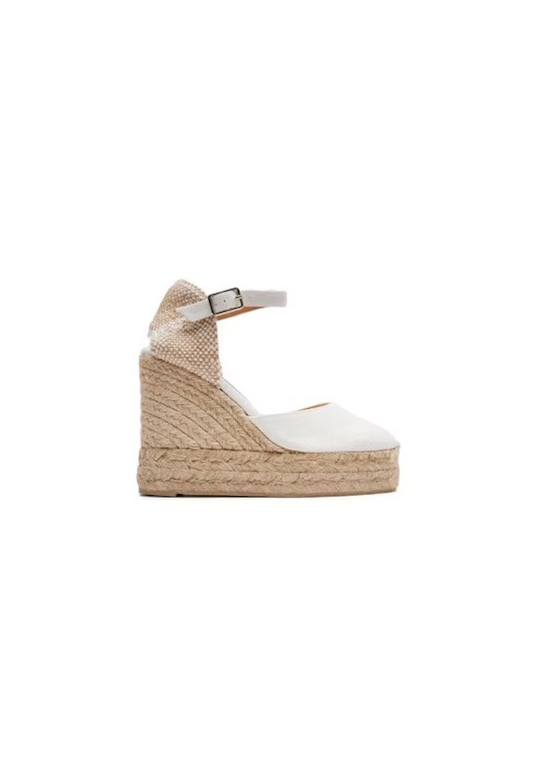 Castañer Espadrile dama 304059322 - Textil - Alb - Alb