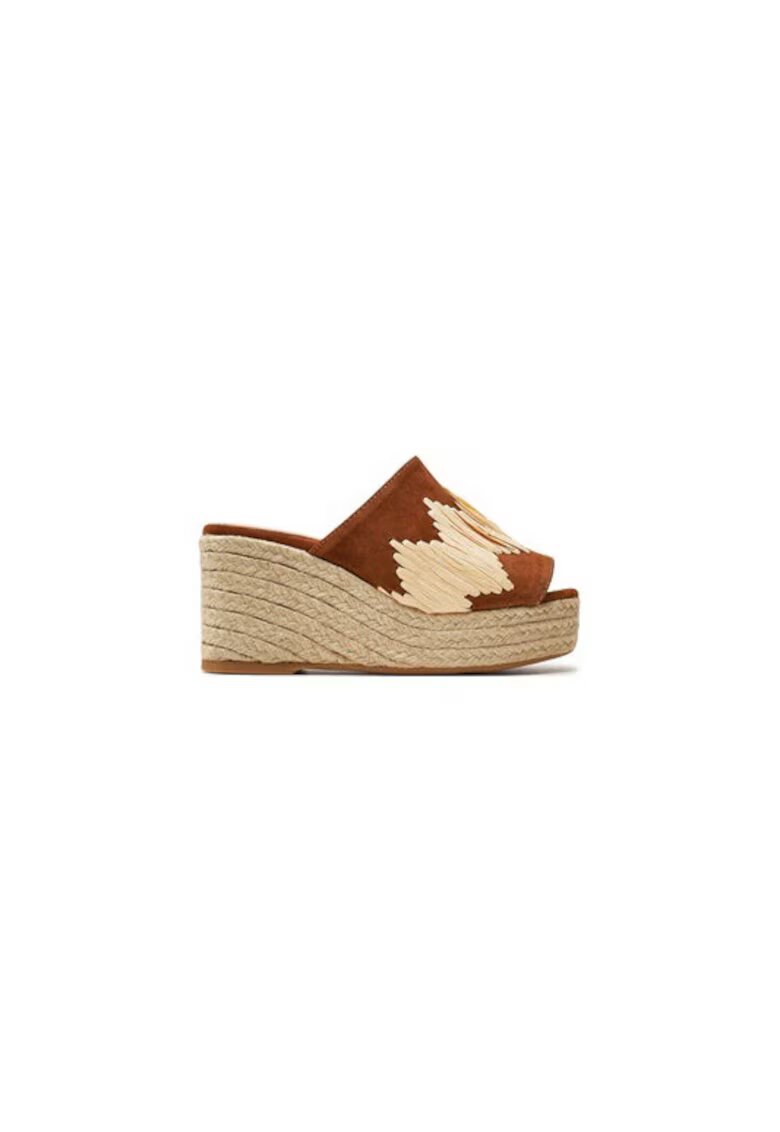 Castañer Espadrile dama 304059797 - Piele naturala - Maro - Maro