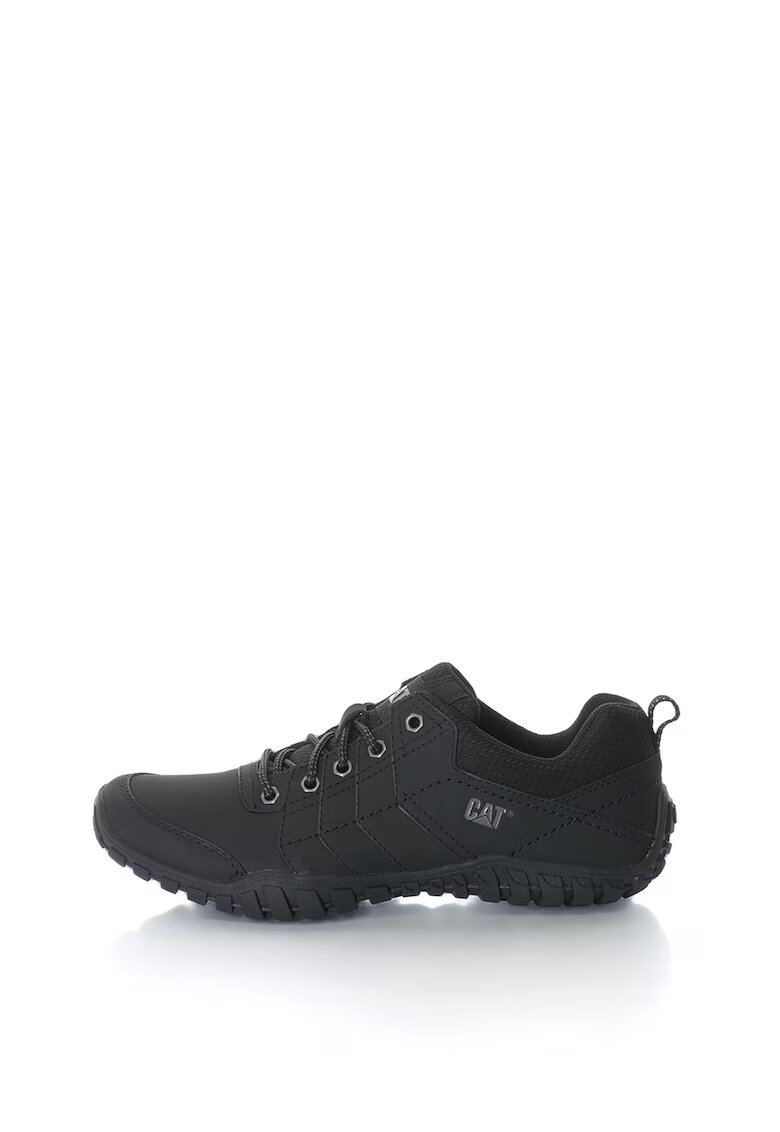 CAT Pantofi sport din piele si material textil Instruct