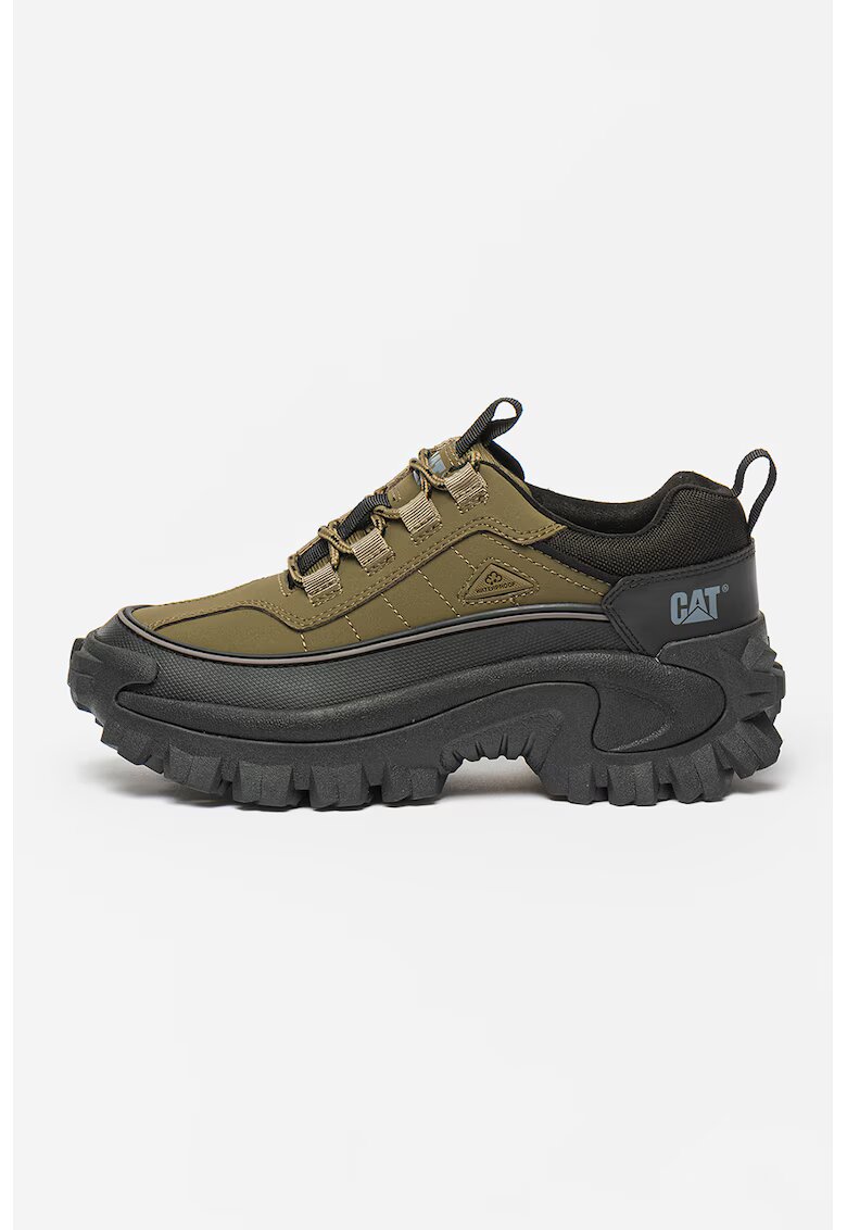 CAT Pantofi sport low cut Intruder Max Ignite - Negru/Verde masliniu