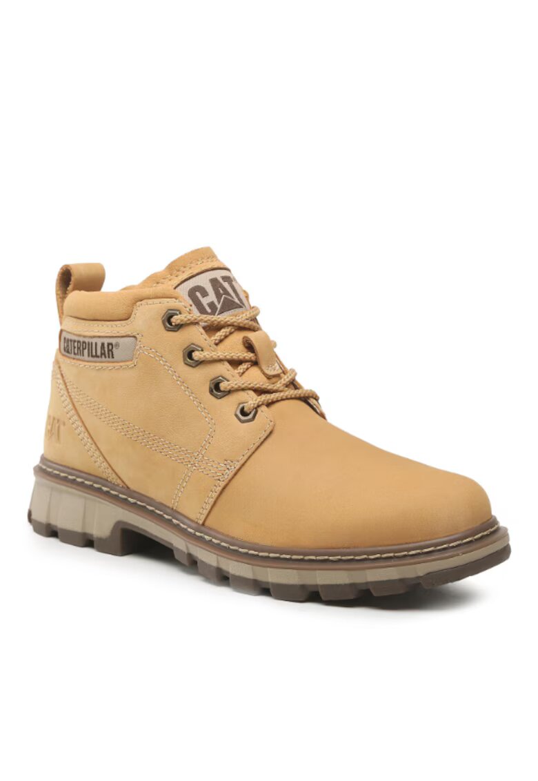 Caterpillar Bocanci barbati - Piele nabuc Maro