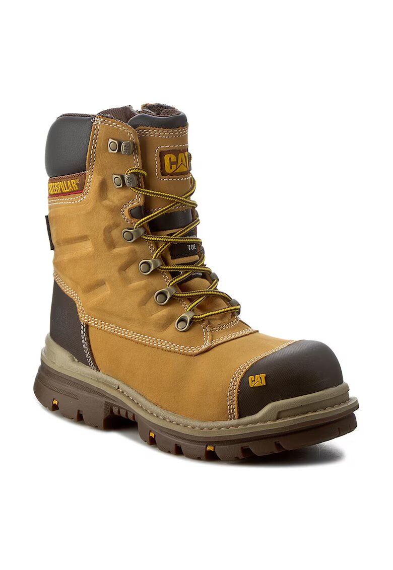 Caterpillar Bocanci de drumetie barbati P720148 - Piele naturala - 40 EU - Maro
