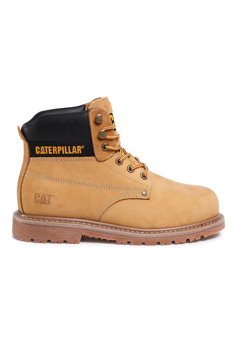 Caterpillar Bocanci de drumetie barbati P724626 - Piele naturala - Galben - Galben