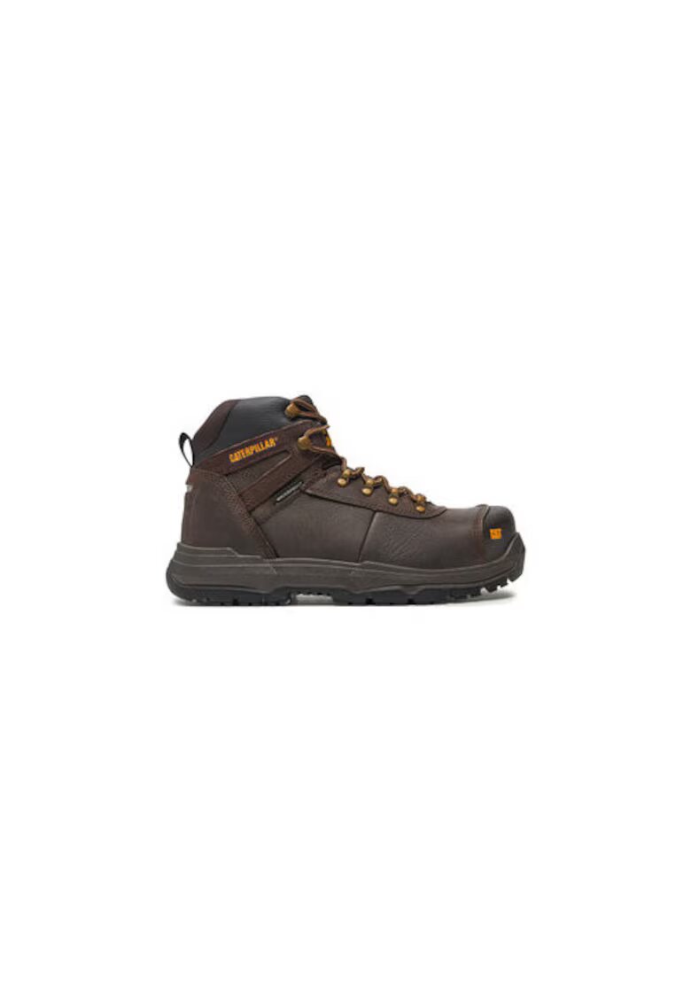 Caterpillar Bocanci de drumetie barbati P725694 - Piele naturala - Maro - Maro