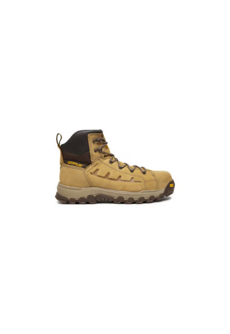 Caterpillar Bocanci de drumetie barbati P726047 - Piele naturala - Galben - Galben