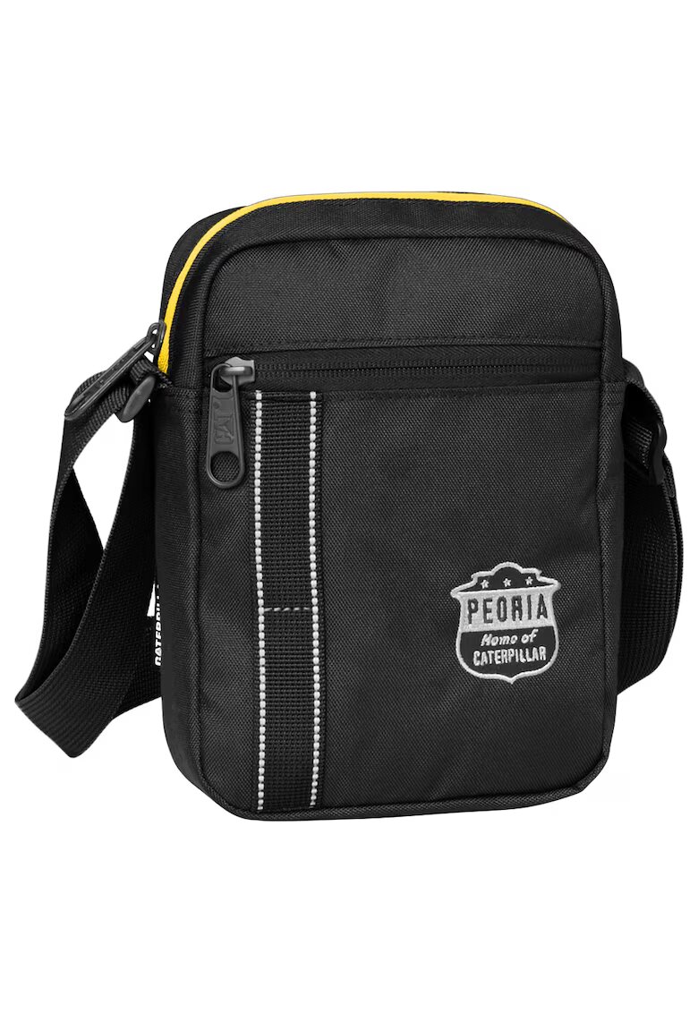 Caterpillar Borseta de umar Mochilas rPET Peoria - material 600D poliester - negru/galben "CAT-84068-12"