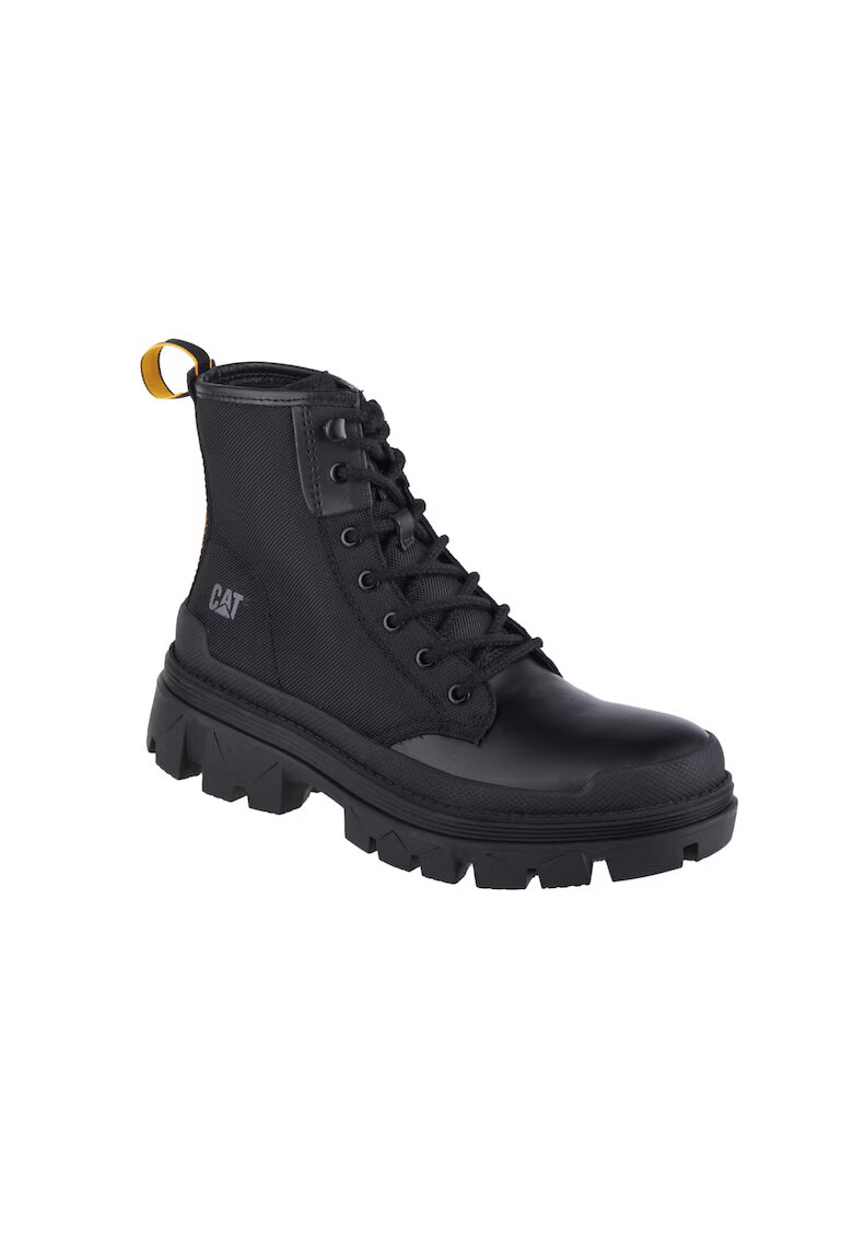 Caterpillar Ghete barbati Hardwear Hi - piele/nailon - negru - Negru