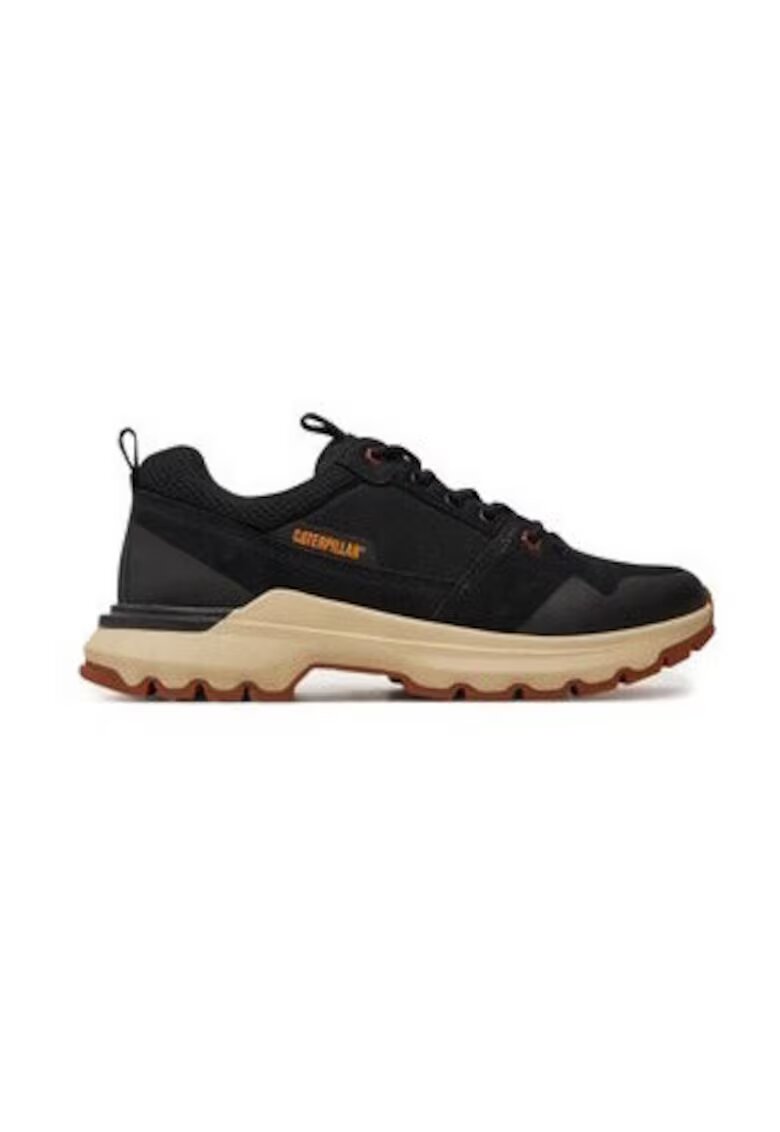 Caterpillar Pantofi sport barbati 304443947 - Piele naturala - Negru - Negru