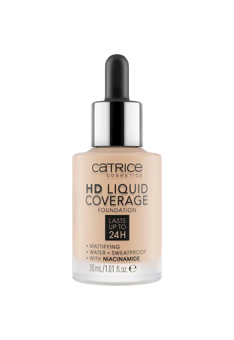 Catrice Fond de ten HD Liquid Coverage Foundation -30 ml - 010