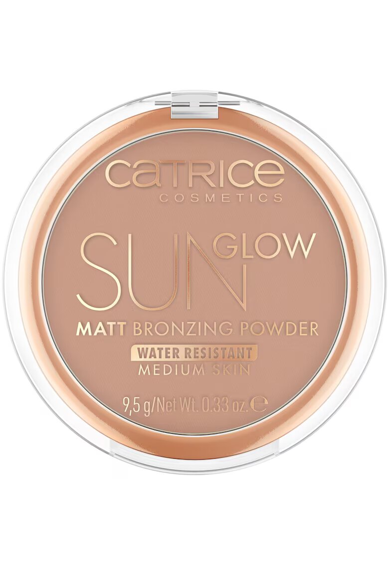Catrice Pudra bronzanta pentru fata Sun Glow Matt Bronzing Powder - 9.5 g - 030