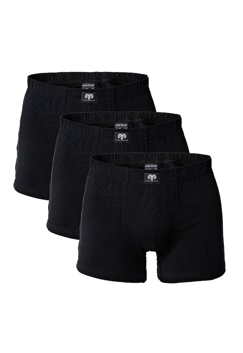 CECEBA Set de boxeri uni - 3 perechi - Negru