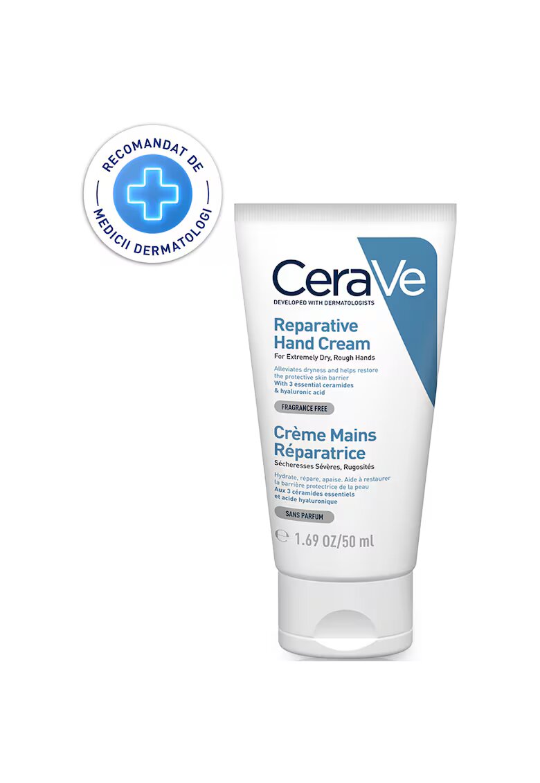 CeraVe Crema reparatoare pentru maini uscate - 50 ml - 50 ml