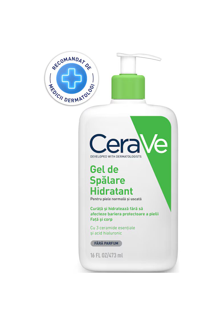 CeraVe Rezerva Gel de curatare hidratant pentru piele normal-uscata - - 473 ml