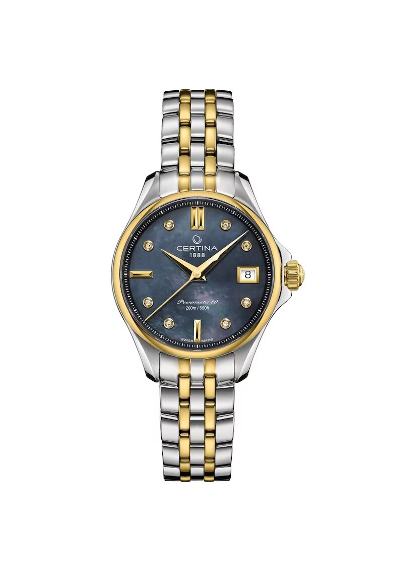 Certina Ceas dama C032.207.22.126.00 Automatic Argintiu - Auriu