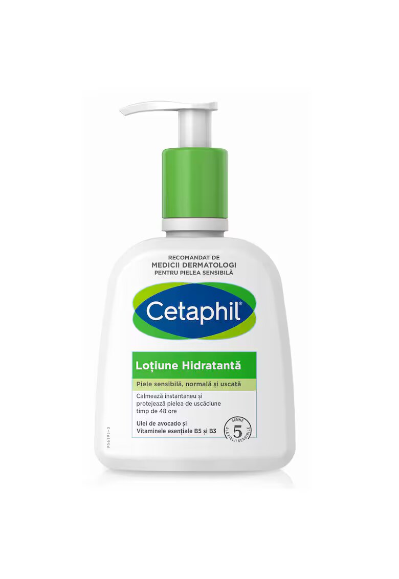 Cetaphil Lotiune Hidratanta pentru fata si corp pentru piele normala spre uscata - sensibila - cu niacinamida si vitamina E - 236 ml