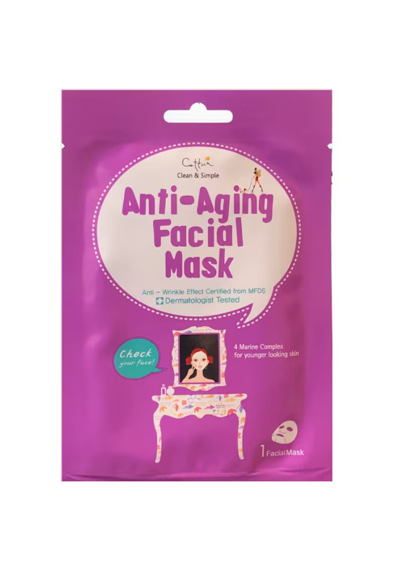 CETTUA Masca tip servetel anti-age - 20 g
