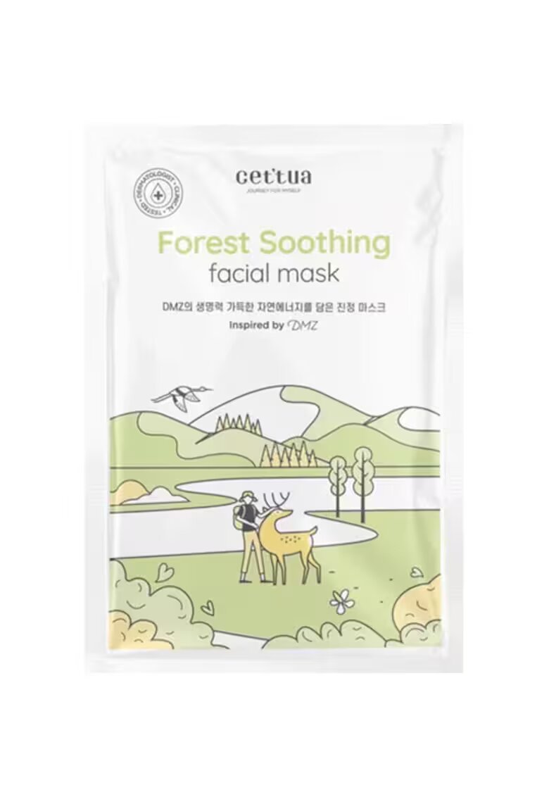 CETTUA Masca tip servetel pentru calmare Forest - 20 g