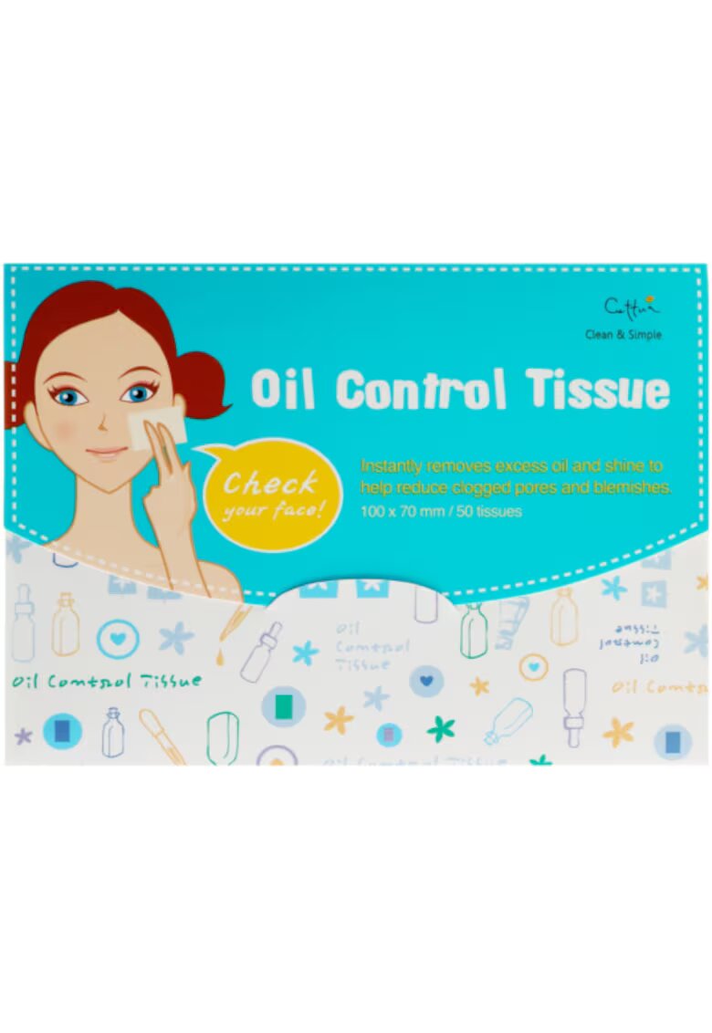 CETTUA Servetele pentru absorbtia excesului de sebum - 50 buc