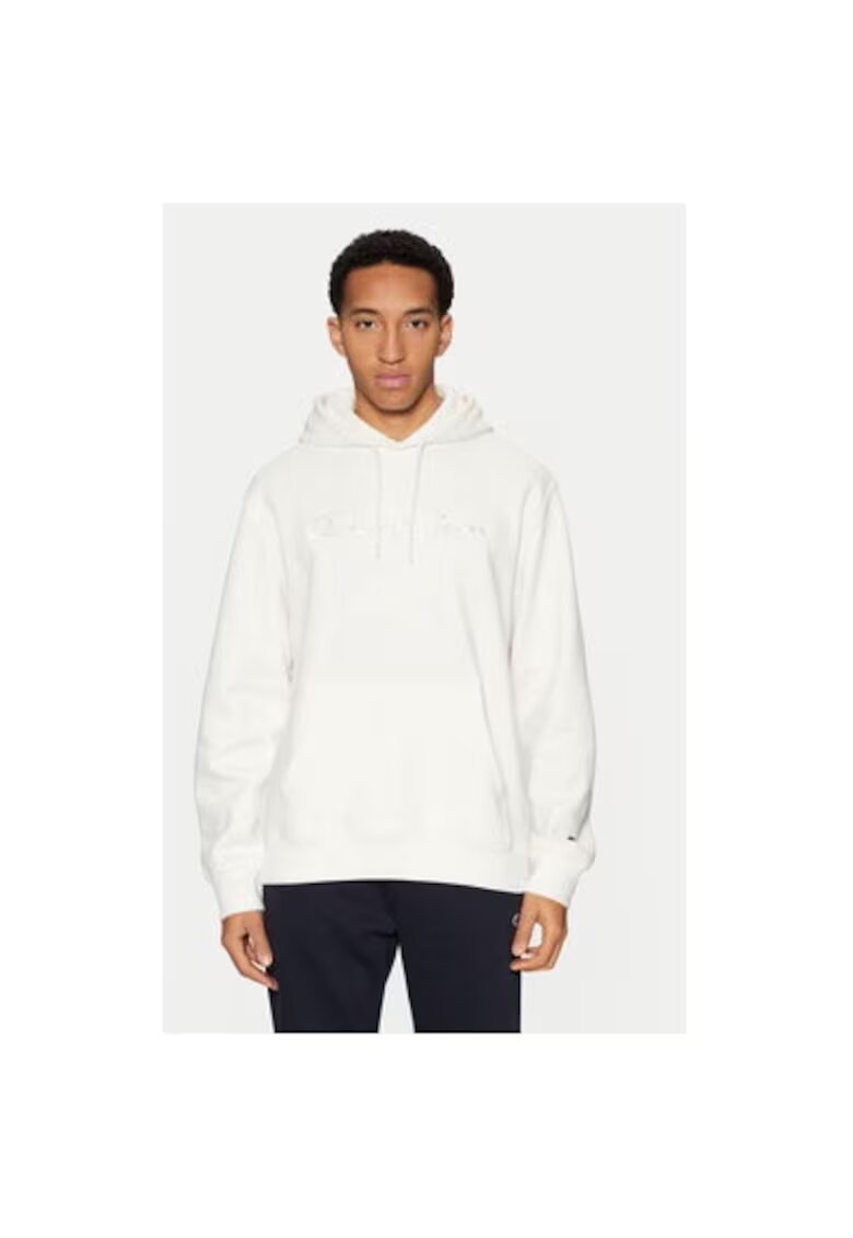 Champion Bluza barbati - 304699139 - Bumbac/Poliester - Alb - Alb