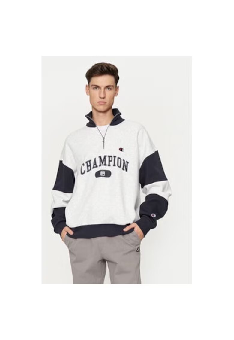 Champion Bluza barbati - 304700163 - Bumbac - Gri - Gri