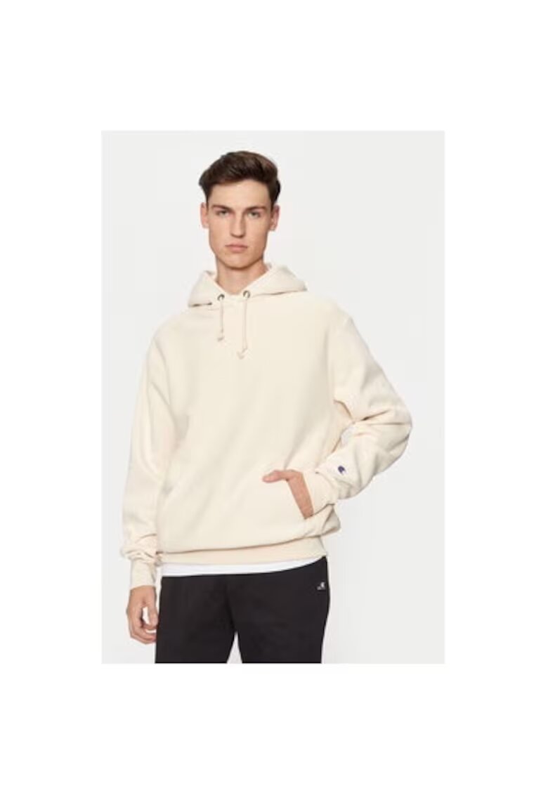Champion Bluza barbati - 304700460 - Bumbac - Bej - Bej