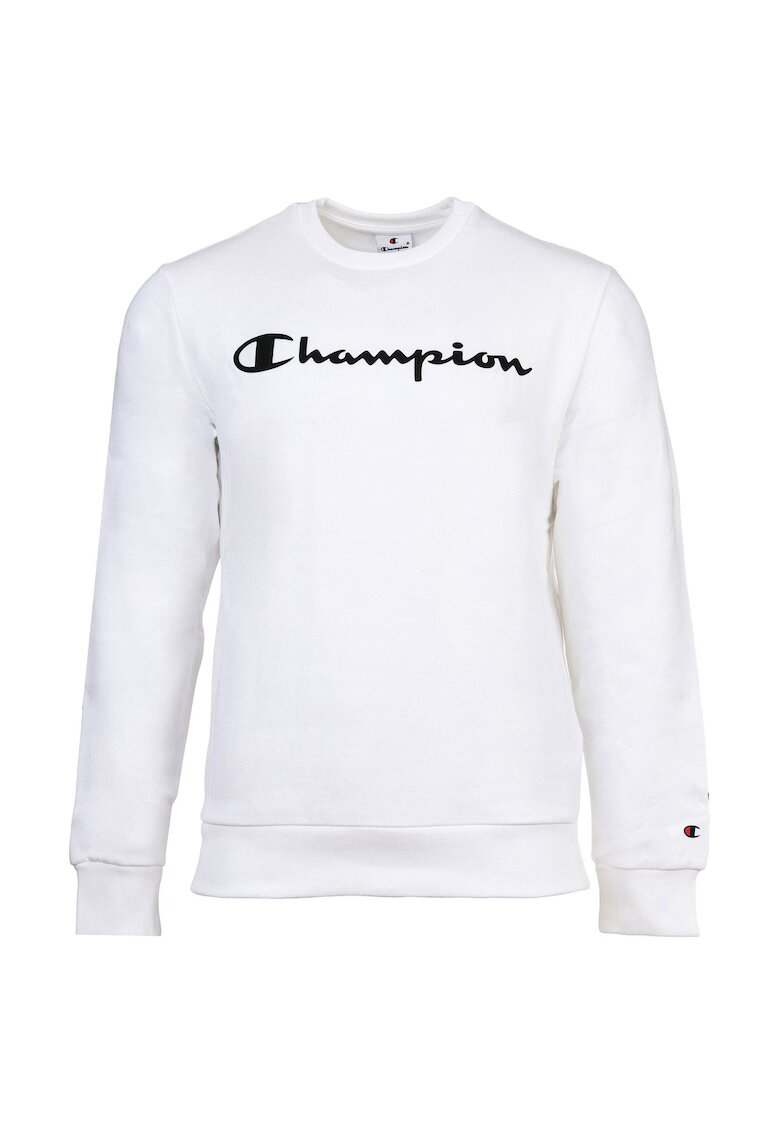 Champion Bluza de trening regular fit cu logo pe piept - Alb
