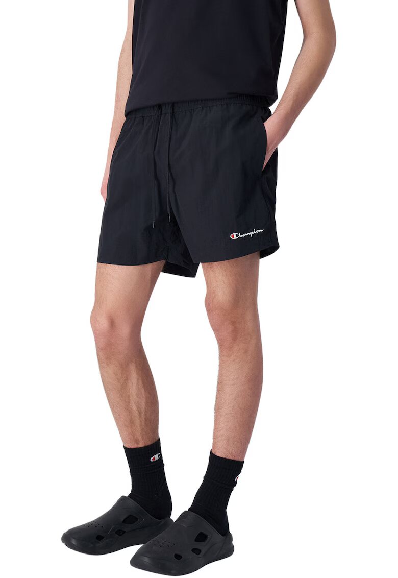Champion Costum de baie - sort scurt - negru - poliester -