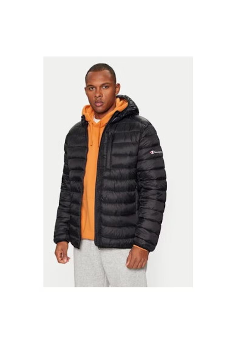 Champion Geaca barbati - 304699597 - Poliester - Negru - Negru