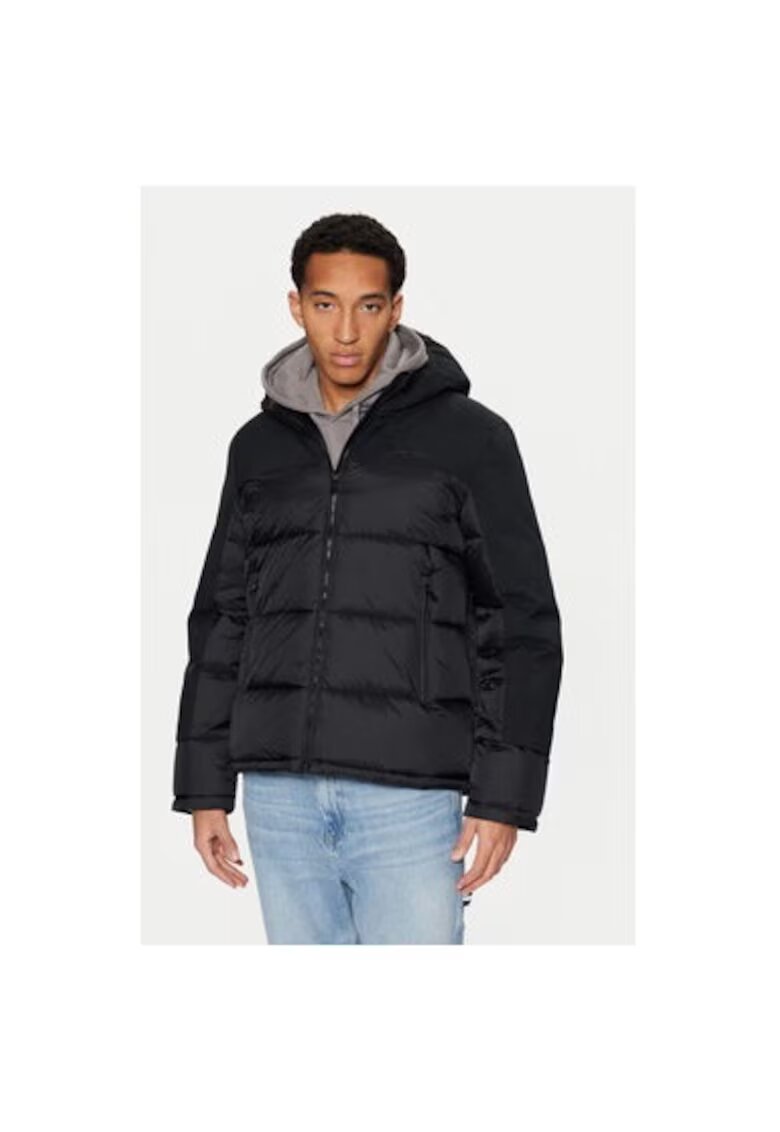 Champion Geaca barbati - 304699702 - Poliamida - Negru - Negru