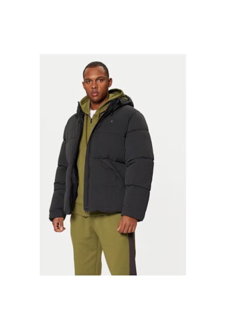 Champion Geaca barbati - 304699764 - Poliamida - Negru - Negru