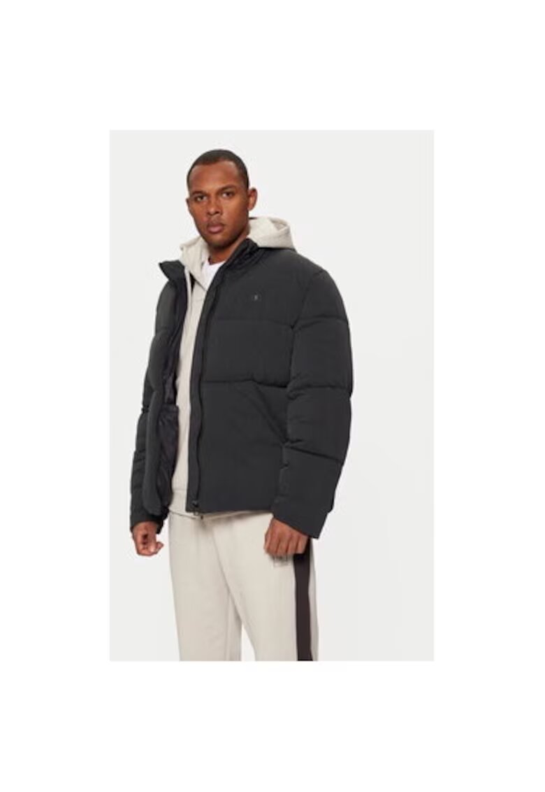 Champion Geaca barbati - 304699771 - Poliamida - Negru - Negru