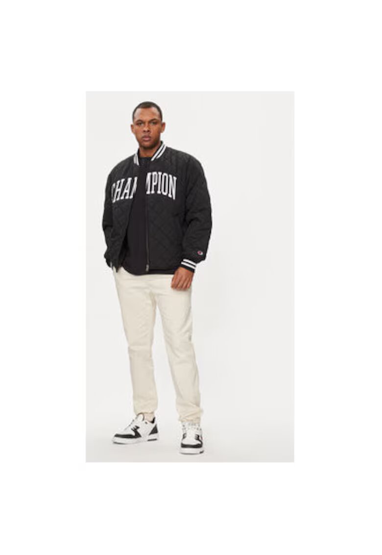 Champion Geaca barbati - Poliester - Negru - Negru