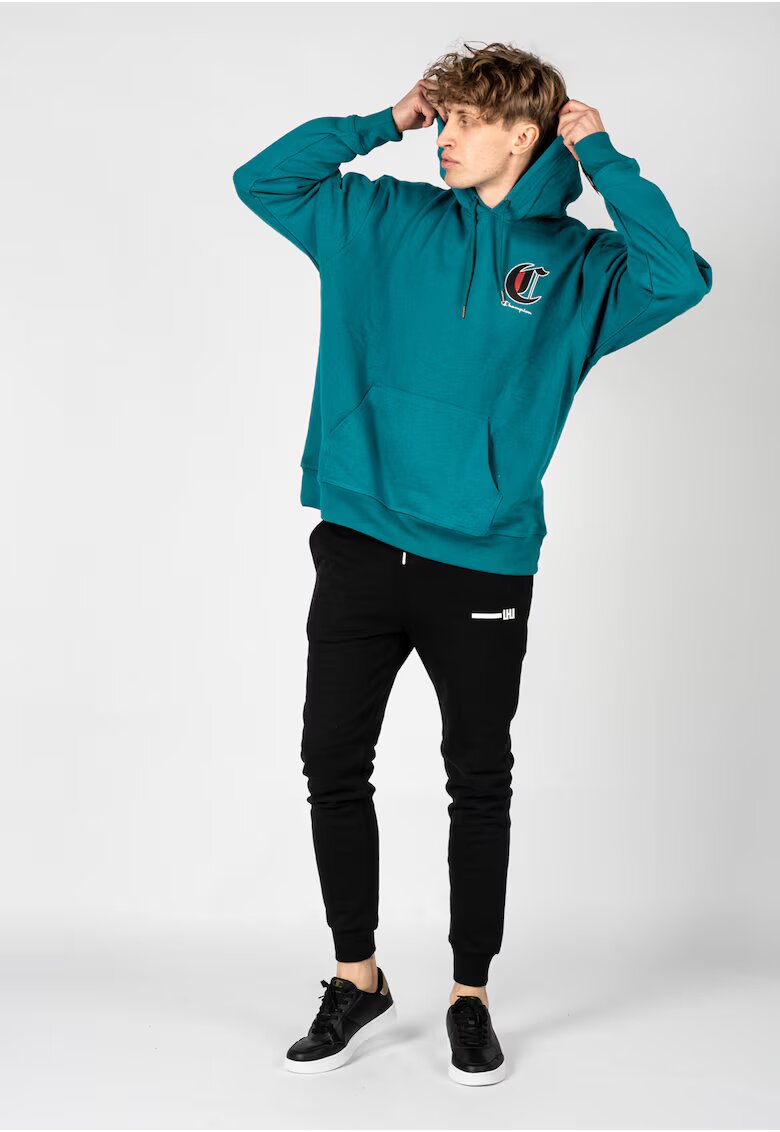 Champion Hanorac din bumbac cu logo -