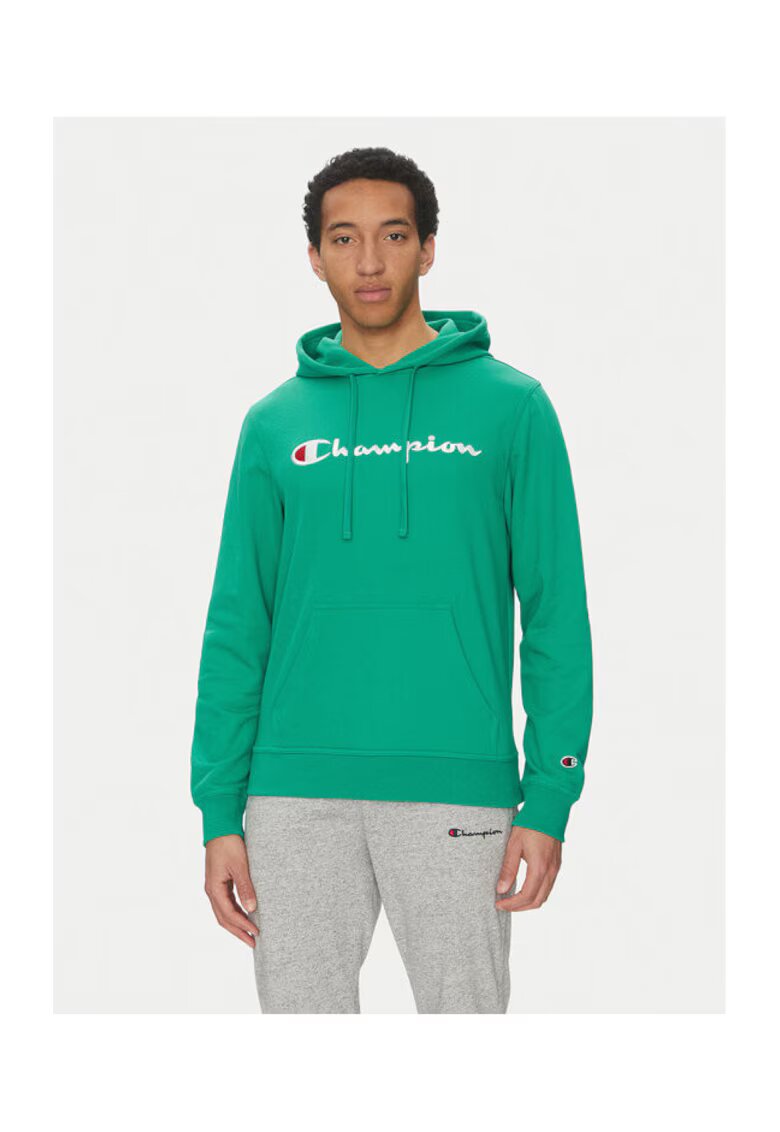 Champion Hanorc barbati 220726 - Bumbac/Poliester - Verde - Verde