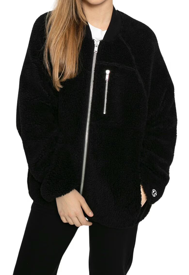 Champion Jacheta bomber din material teddy -