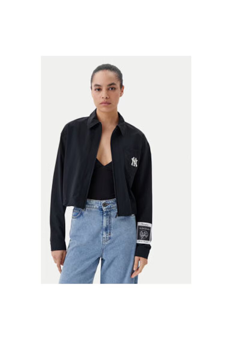 Champion Jacheta dama 117976 - Poliamida/Elastan - Negru - Negru