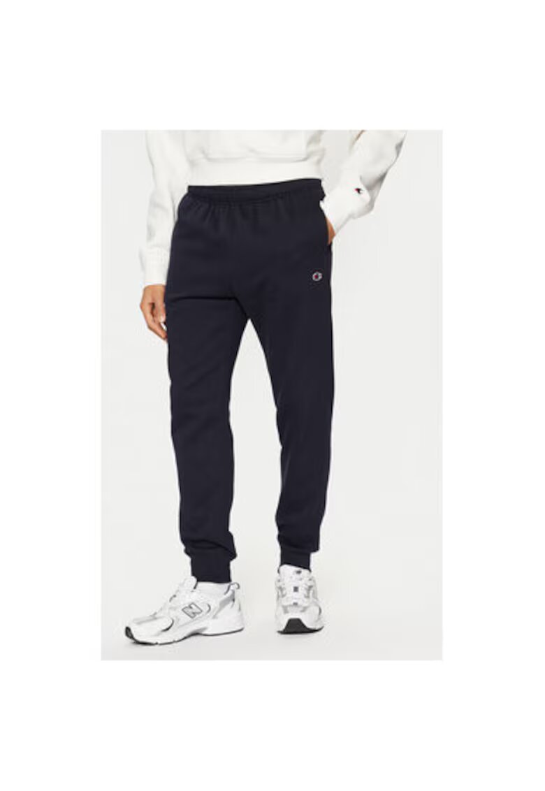 Champion Pantaloni barbati - 304699511 - Bumbac/Poliester - S INTL - Albastru