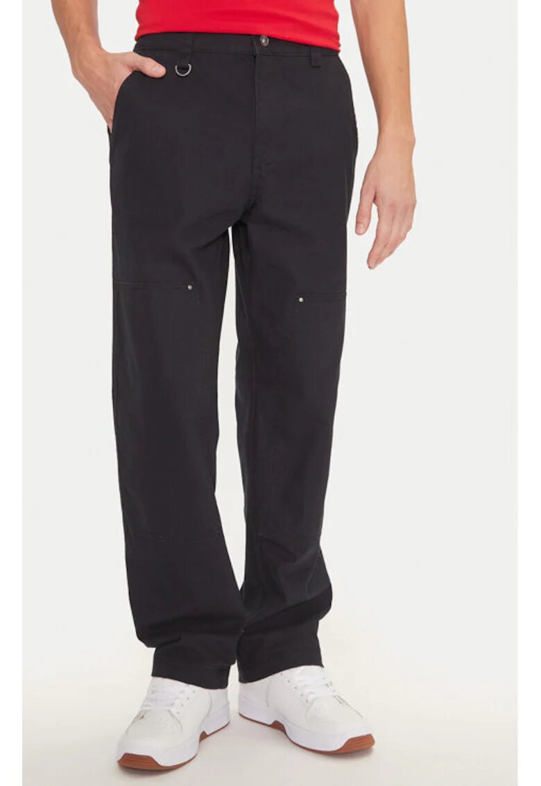 Champion Pantaloni barbati - 304700293 - Bumbac - Negru - Negru