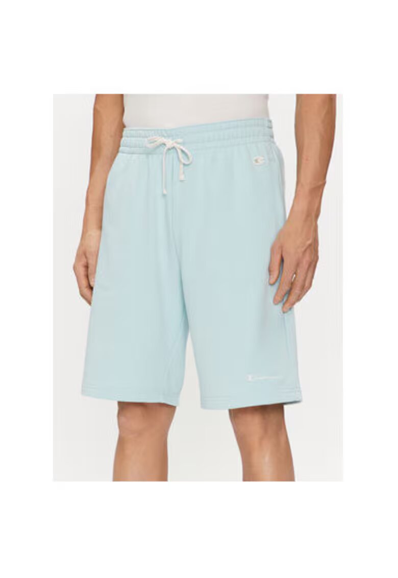 Champion Pantaloni barbati - 91490 - Bumbac/Poliester - M INTL - Albastru celest