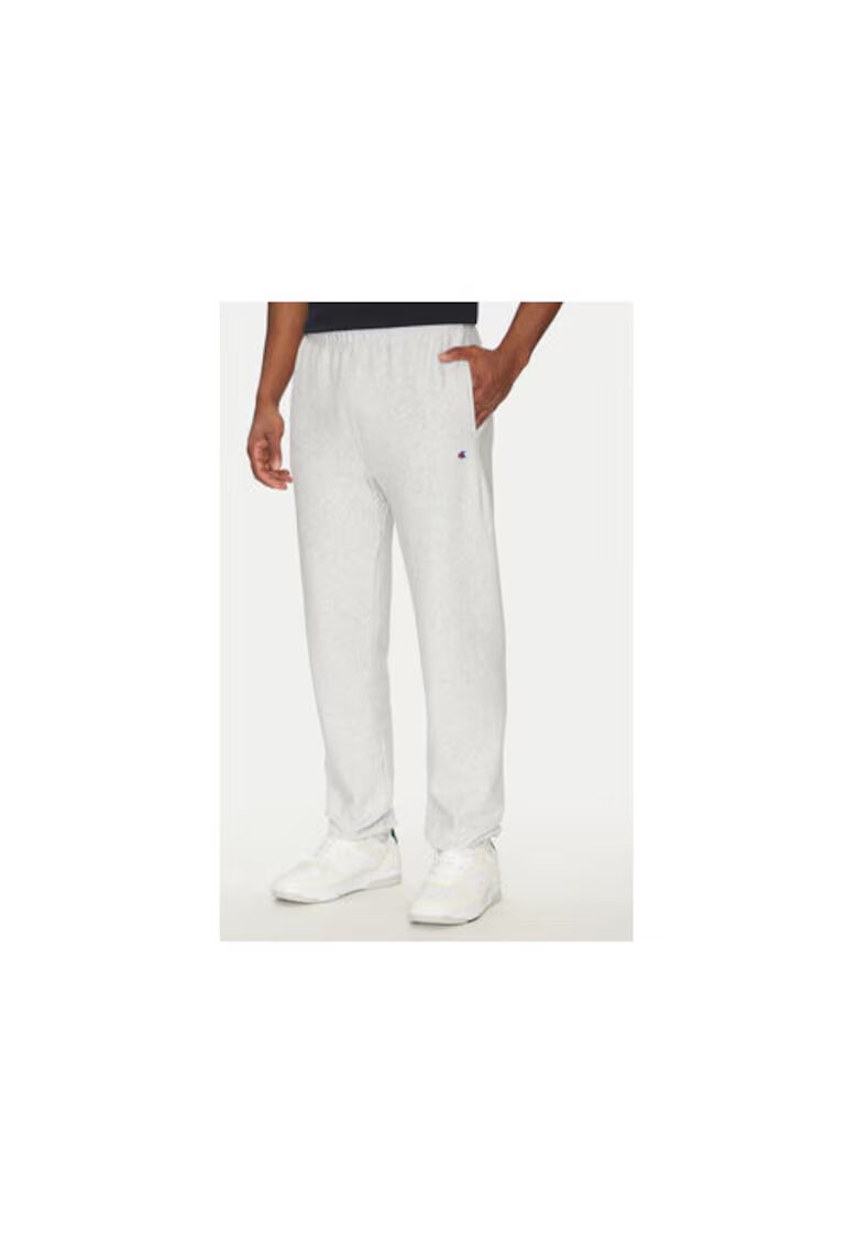Champion Pantaloni de trening barbati 221620 - Bumbac/Poliester - Gri - Gri