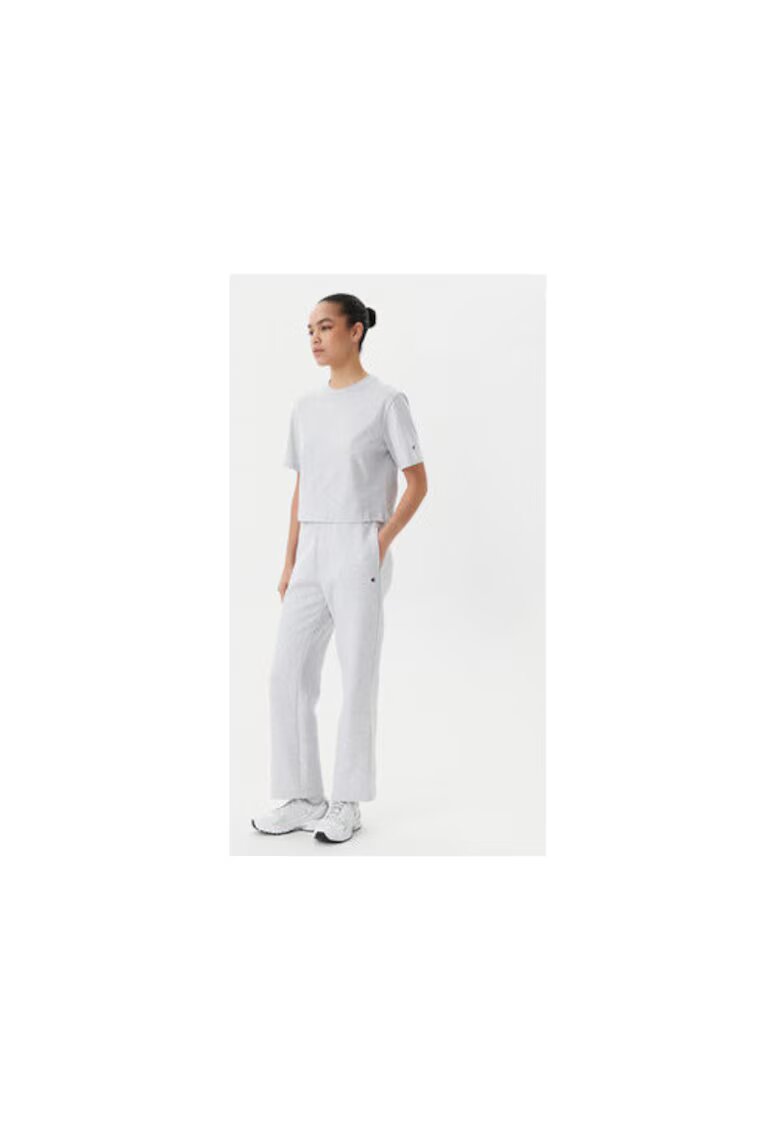 Champion Pantaloni de trening dama 117983 - Bumbac/Poliester - Gri - Gri