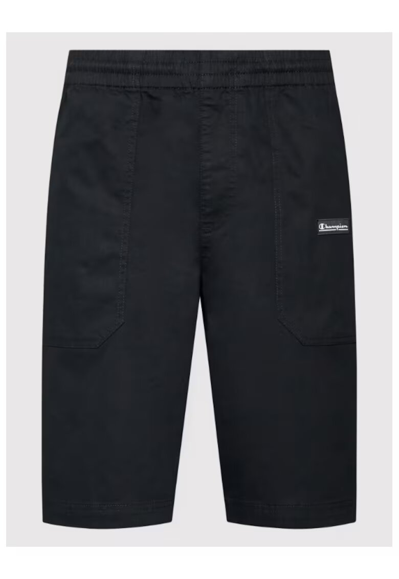 Champion Pantaloni scurti barbati - 209870398 - Bumbac - Negru