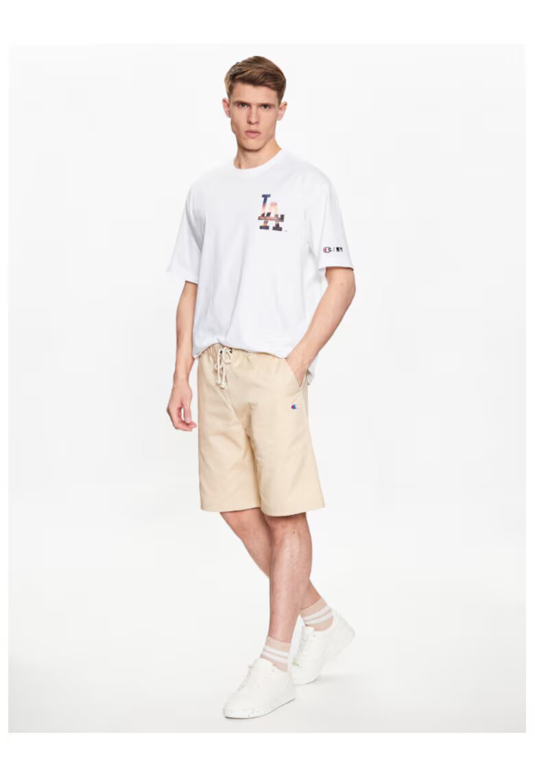 Champion Pantaloni scurti barbati - 302204120 - Poliester - Bej