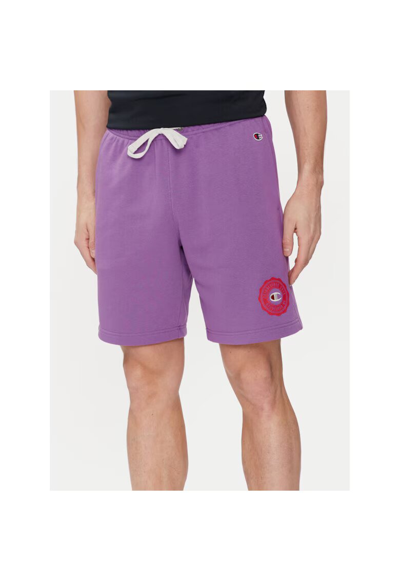Champion Pantaloni scurti barbati - 303791025 - Bumbac/Poliester - Violet - Violet