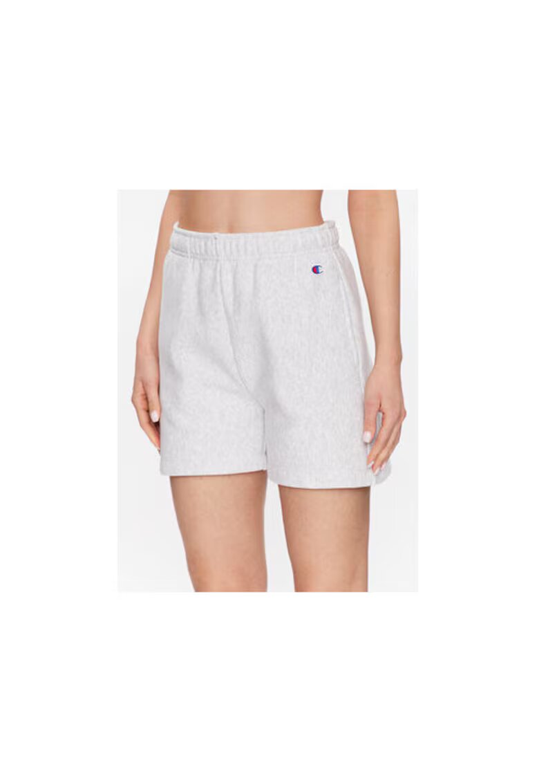 Champion Pantaloni scurti dama - 302203321 - Bumbac/Poliester - Gri - Gri