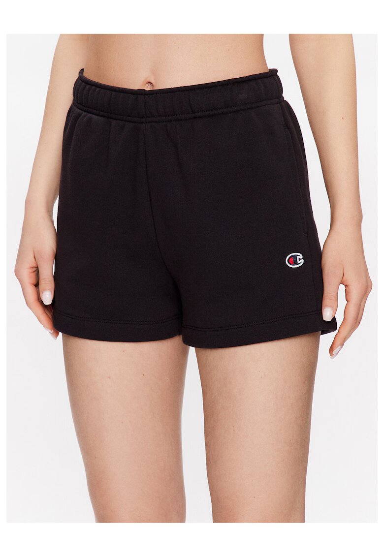 Champion Pantaloni scurti dama - 302205547 - Bumbac - Negru - Negru