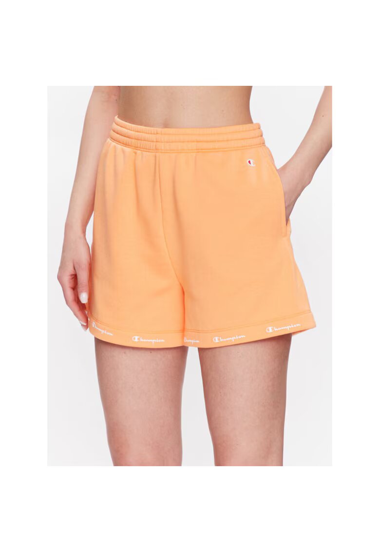 Champion Pantaloni scurti dama - 302220533 - Bumbac/Poliester - Portocaliu - Portocaliu