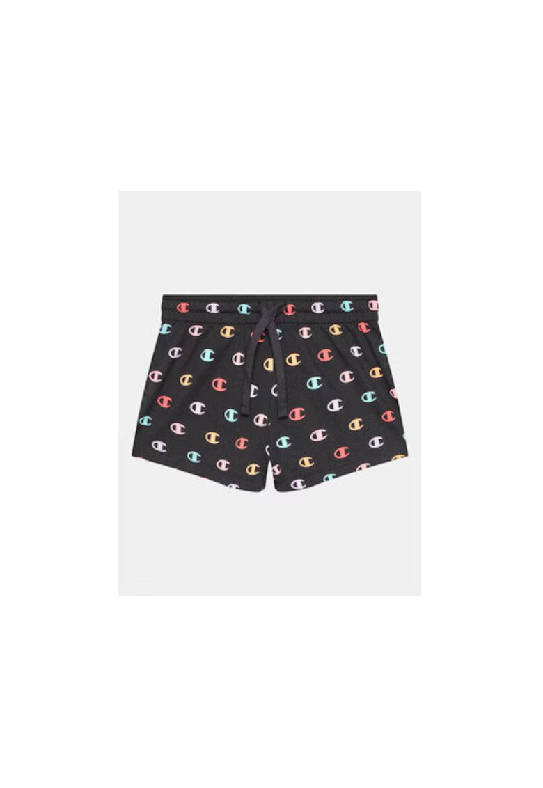 Champion Pantaloni scurti fete - 302261888 - Bumbac - 134 CM - Negru